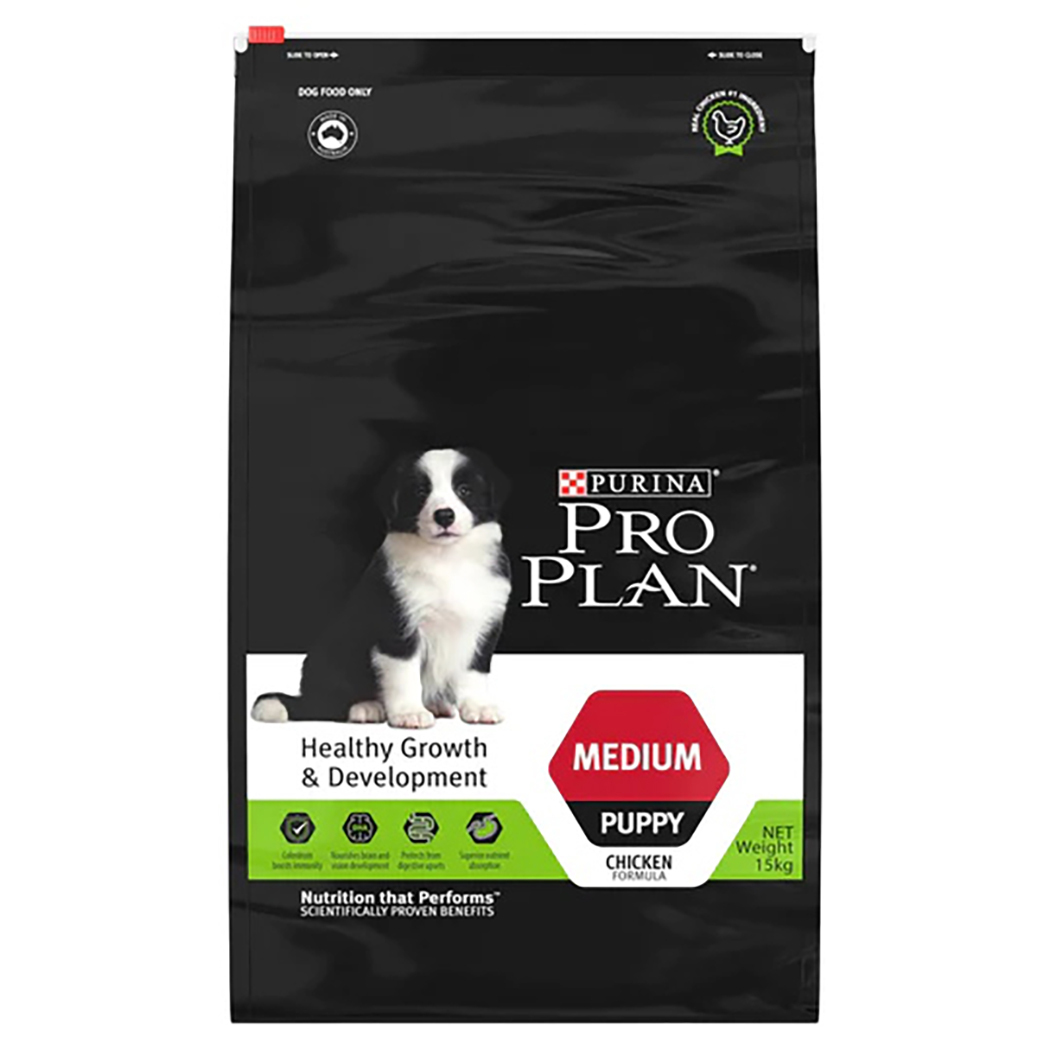 Puppy Healthy Growth Chicken Formula With Colostrum Dry Dog Food 15kg