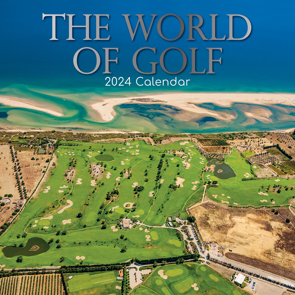 The World of Golf 2024 Square Wall Calendar 16 Months Lifestyle