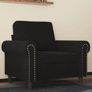 Sofa Chair Black 60 cm Velvet