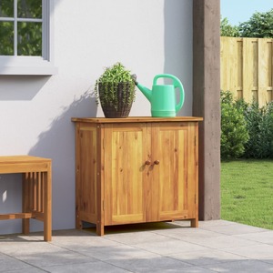 Garden Cabinet 75x35x70 cm Solid Wood Acacia