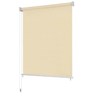 Outdoor Roller Blind 160x230 cm Cream