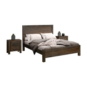 Nowra 4 Pieces King Size Bedroom Suite Chocolate Colour