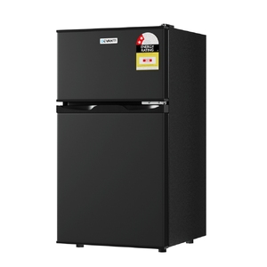 80L Bar Fridge Mini Freezer Refrigerator Black