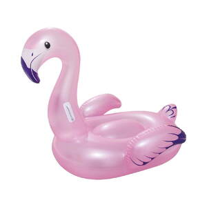 Bestway Kids Flamingo Rider Ride On Float Floating Seat Pool Lounger 1.27Mx1.27M