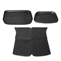 Tesla Model Y Floor Mats Front Rear Trunk +Toolbox Anti-Slip Car Carpets