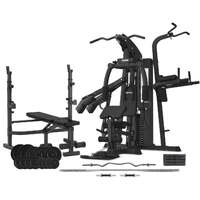 CORTEX GS7 Multi Station Home Gym with 98kg Weight Stack + MF4000 Bench Press + 90kg EnduraShell Weight Plate Package