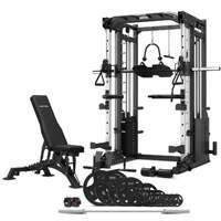 CORTEX SM25 Multi Gym with 100kg Olympic Tri-Grip Weight, Bar and BN9 Bench Set