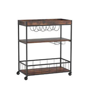 Kitchen Island Rolling Serving Cart