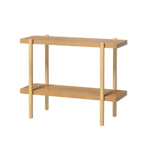 Console Table 92CM 2-tier Pine Sera