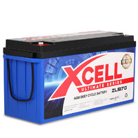 X-Cell AGM Battery Deep Cycle 12v Mobility Scooter Golf Cart Camping Volt