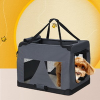 Pet Carrier Soft Crate Dog Cat Travel Portable Cage Kennel Foldable