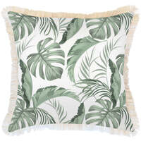 Cushion Cover-Coastal Fringe Natural-Pacifico