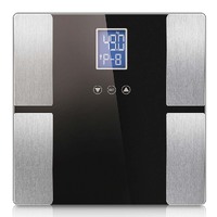 Digital Body Fat Scale Bathroom Scales Weight Gym Glass Water LCD Electronic