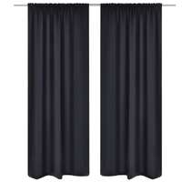 2 pcs Slot-Headed Blackout Curtains 135 x 245 cm