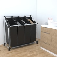 Laundry sorter with bags