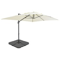 Outdoor Umbrella with Portable Base