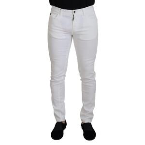 Authentic Dolce &amp; Gabbana Skinny Jeans with Logo Details