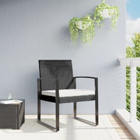 Garden Dining Chairs 2 pcs PP Rattan