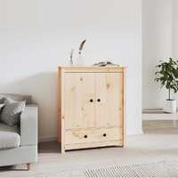 Highboard 83x41.5x100 cm Solid Pine Wood