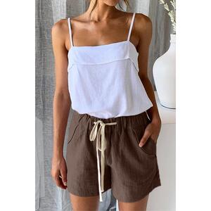 Azura Exchange Faylin Khaki Shorts