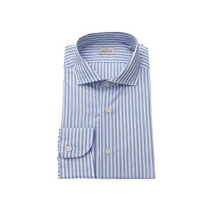 Bagutta Men's Light Blue Cotton Shirt