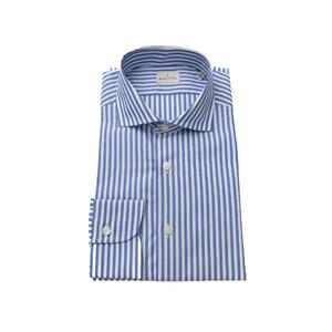 Bagutta Men's Light Blue Cotton Shirt