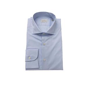 Bagutta Men's Light Blue Cotton Shirt