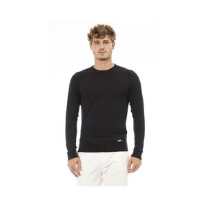 Baldinini Trend Men's Black Modal Sweater