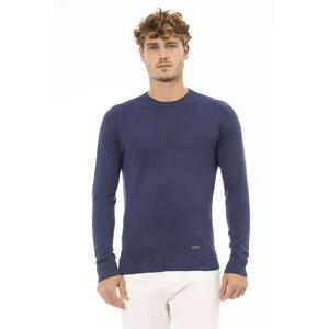 Baldinini Trend Men's Blue Modal Sweater