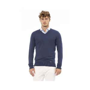 Baldinini Trend Men's Blue Modal Sweater