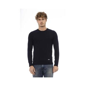 Baldinini Trend Men's Blue Wool Sweater