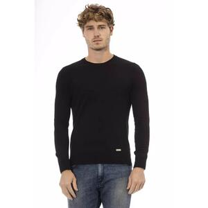 Baldinini Trend Men's Black Wool Sweater