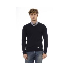 Baldinini Trend Men's Blue Wool Sweater