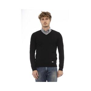 Baldinini Trend Men's Black Wool Sweater