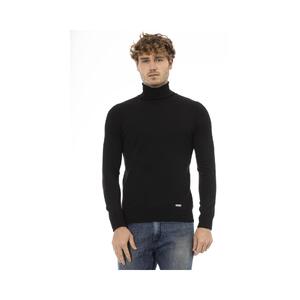 Baldinini Trend Men's Black Wool Sweater