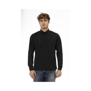 Baldinini Trend Men's Black Cotton Shirt