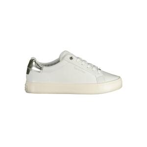 Calvin Klein Women's White Polyester Sneaker