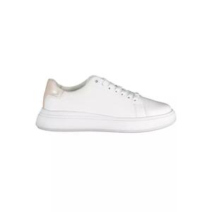 Calvin Klein Women's White Polyester Sneaker