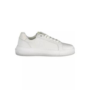 Calvin Klein Women's White Polyester Sneaker