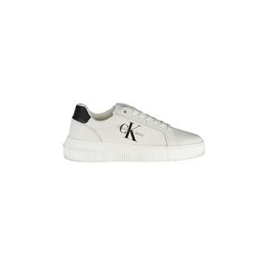 Calvin Klein Women's White Polyester Sneaker