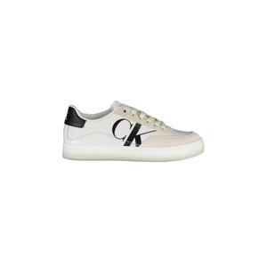 Calvin Klein Women's White Polyester Sneaker