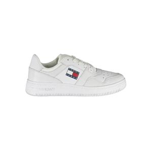 Tommy Hilfiger Women's White Polyester Sneaker