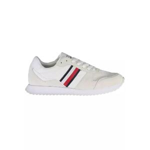 Tommy Hilfiger Men's White Polyester Sneaker