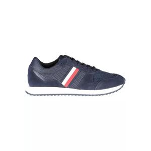 Tommy Hilfiger Men's Blue Polyester Sneaker