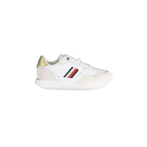 Tommy Hilfiger Women's White Polyester Sneaker