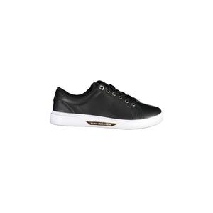 Tommy Hilfiger Women's Black Polyester Sneaker