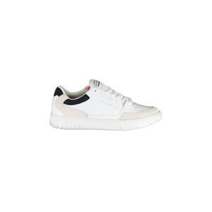 Tommy Hilfiger Men's White Polyester Sneaker