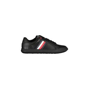 Tommy Hilfiger Men's Black Polyester Sneaker