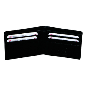 FIB RFID Leather Fold Slimline Leather Wallet