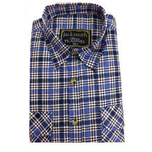 Mens FLANNELETTE SHIRT Check 100% COTTON Flannel Vintage Long Sleeve